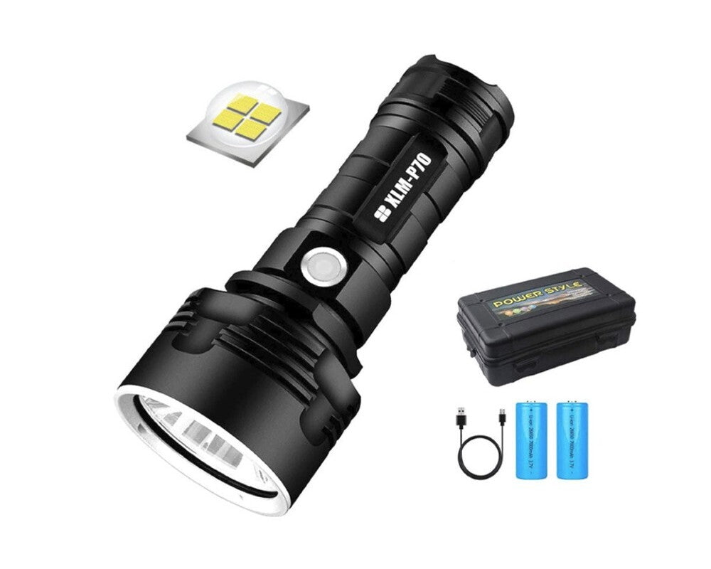 Torch black colour with durable build