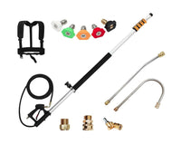 Thumbnail for Pressure washer wand with support harness