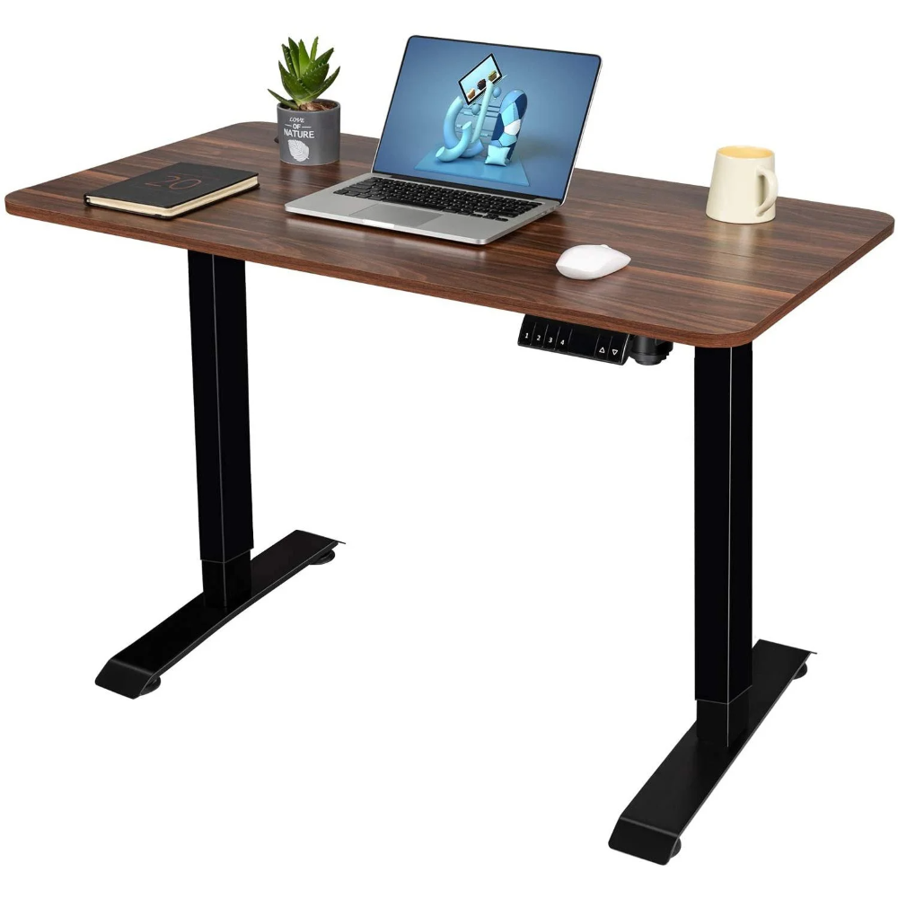 Desk table ergonomic design for standing