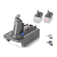 Thumbnail for Top view of Dyson V6 battery adapter converter