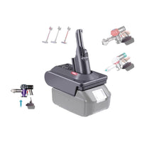 Thumbnail for Side view of battery adapter unit