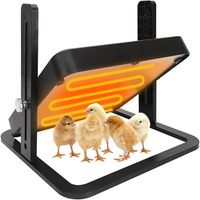 Thumbnail for Chick brooder heating plate with black aluminium surface