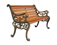 Thumbnail for Garden bench with reinforced support bars