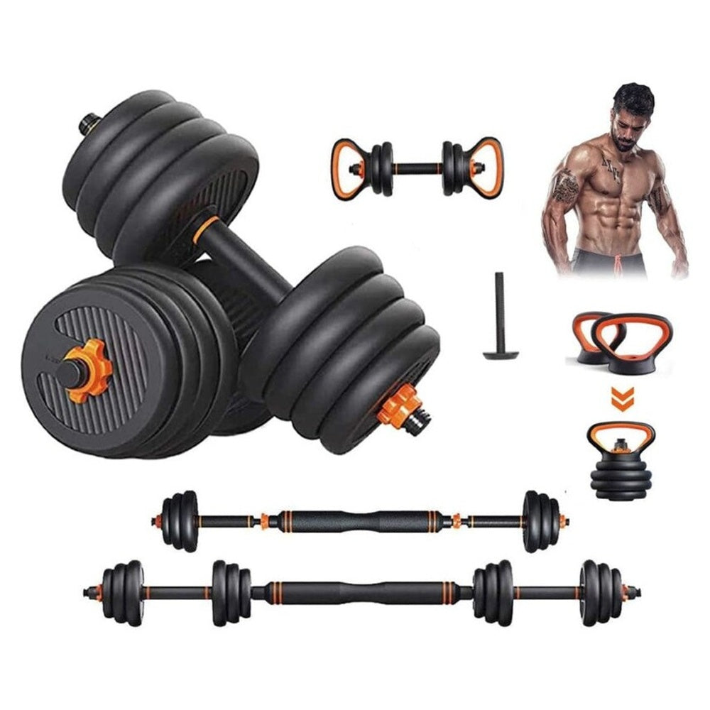 Adjustable dumbbells set 40kg with bars