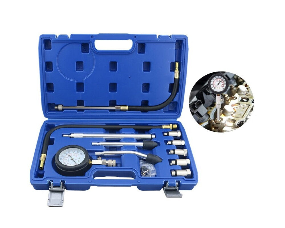 Compression tester spring buckle gauge