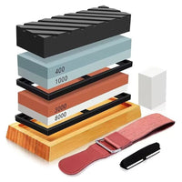 Thumbnail for Complete whetstone kit with polishing cloth