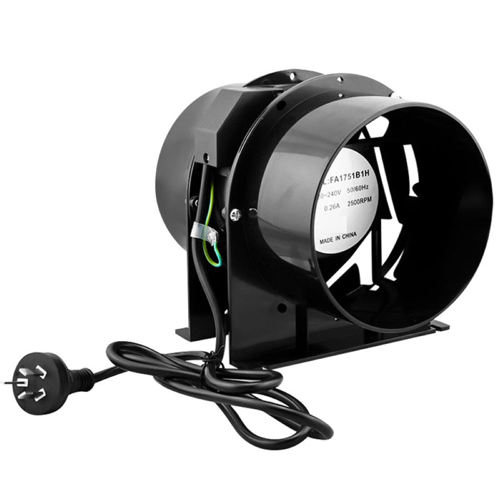 Inline fan duct fan copper core motor detail