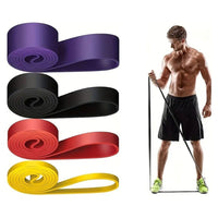Thumbnail for Four resistance bands in black