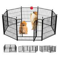 Thumbnail for Dog playpen portable design for camping use