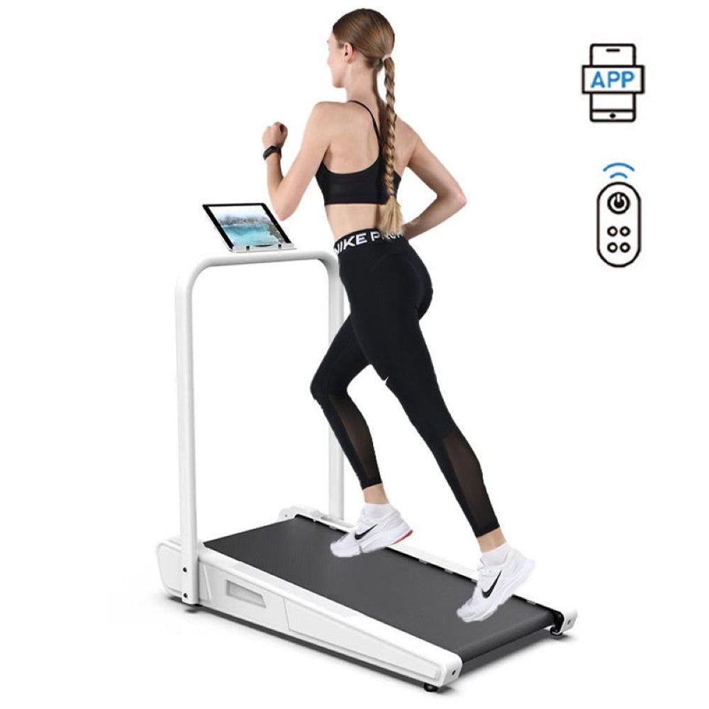 Under desk walking treadmill with LED display