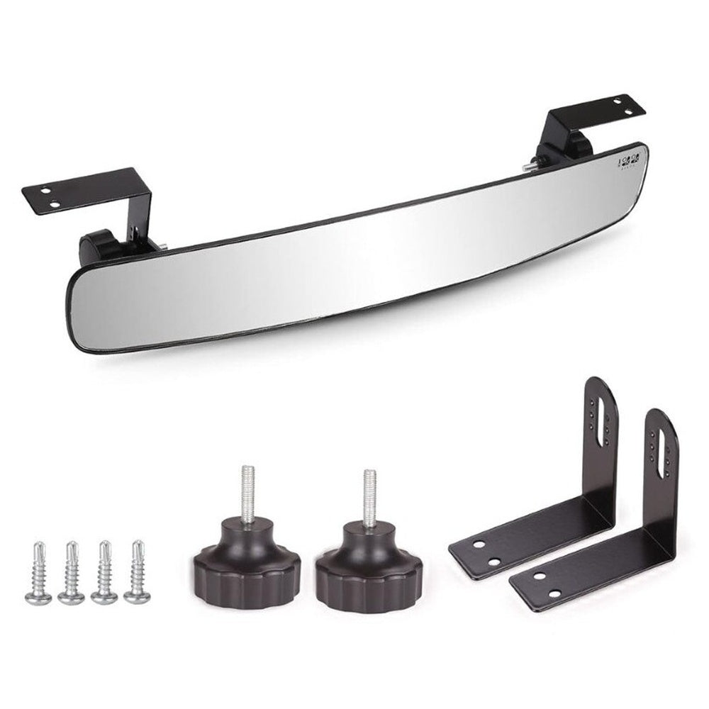 Golf cart mirror with self-tapping screws included
