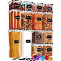 Thumbnail for Food Storage Container Set Kitchen and Pantry Containers 14PCS