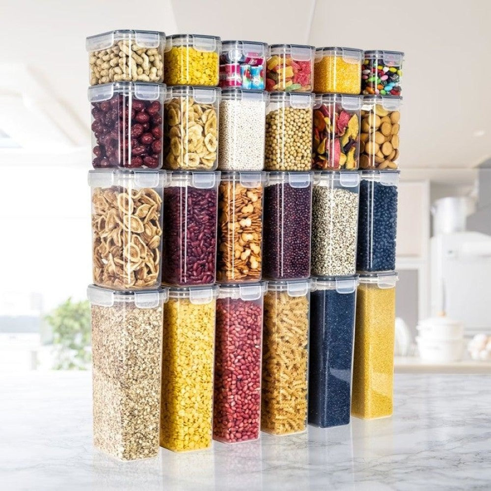 Food storage containers suitable for freezer