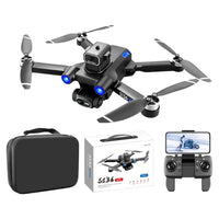 Thumbnail for Drone with camera showing folded compact design