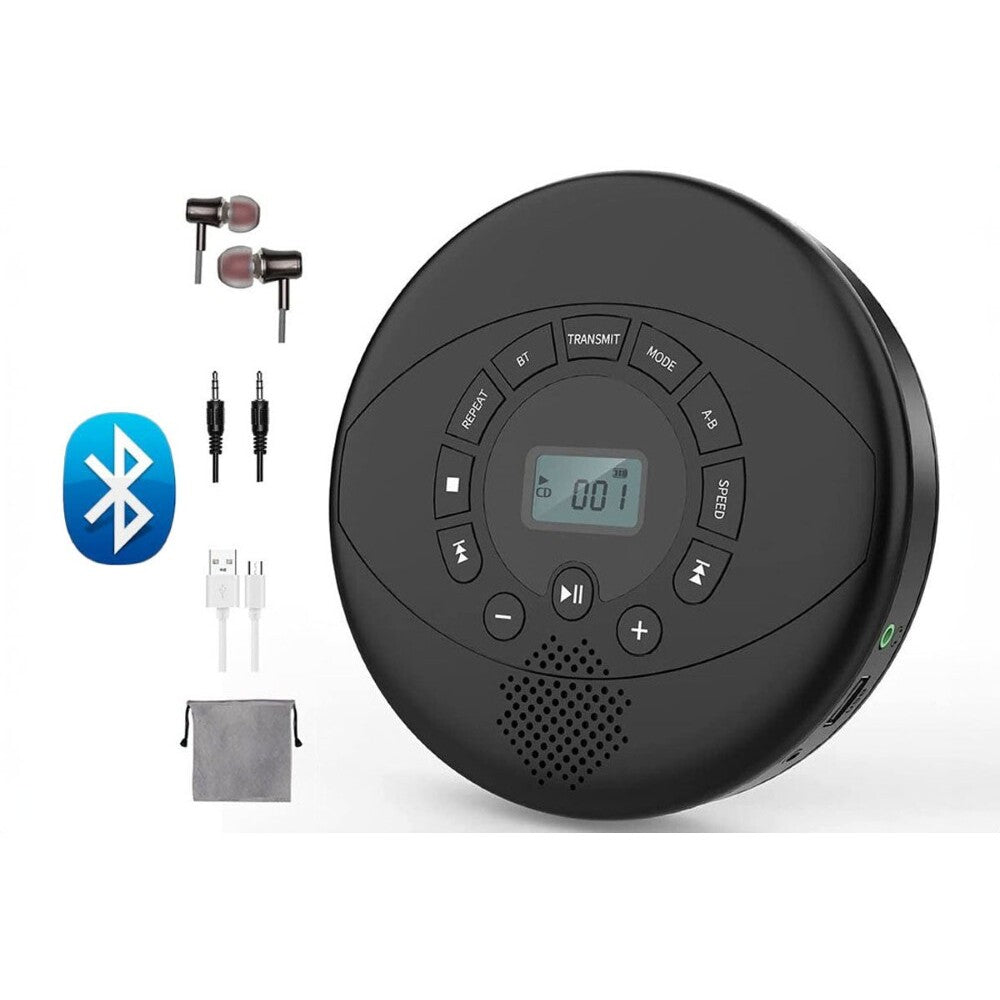 Portable CD Player with Bluetooth
