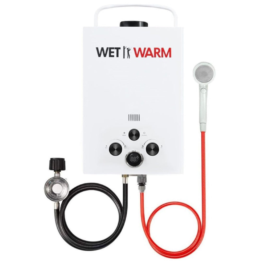 Gas water heater 8L portable califont front