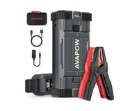 Thumbnail for Car jump starter with power start button illuminated