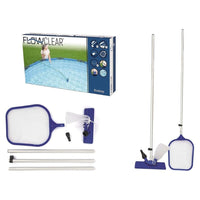 Thumbnail for Swimming pool cleaner kit showing suction hose connection