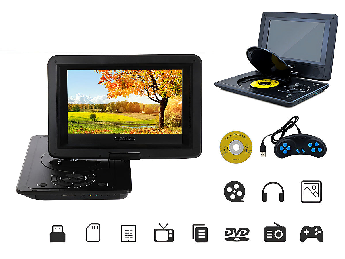 Side view with USB 20 and AV input ports