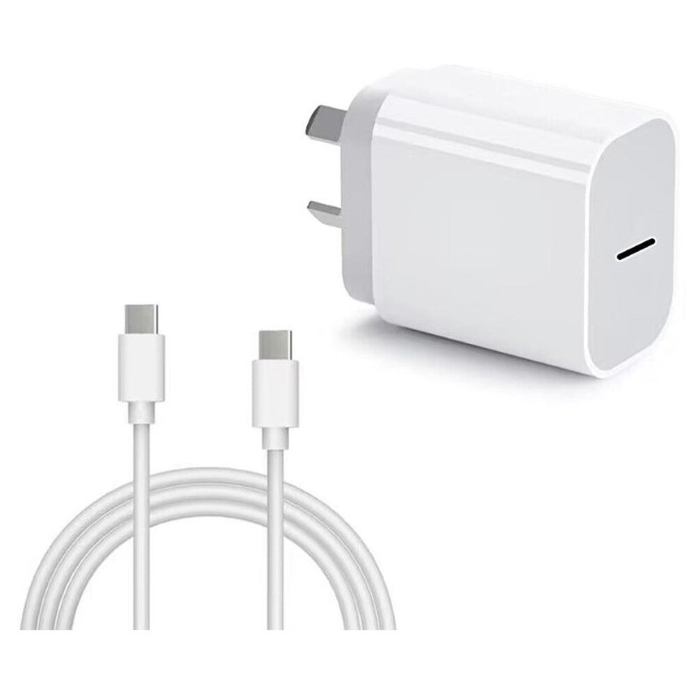 Charger and cable ready for travel