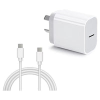 Thumbnail for Charger and cable ready for travel