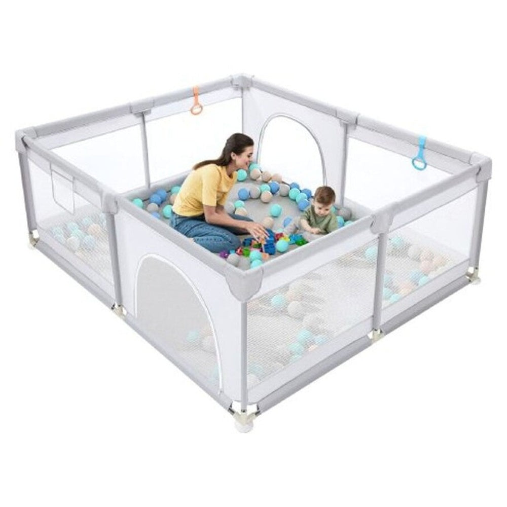 Portable baby playpen fence gate 200x150cm size