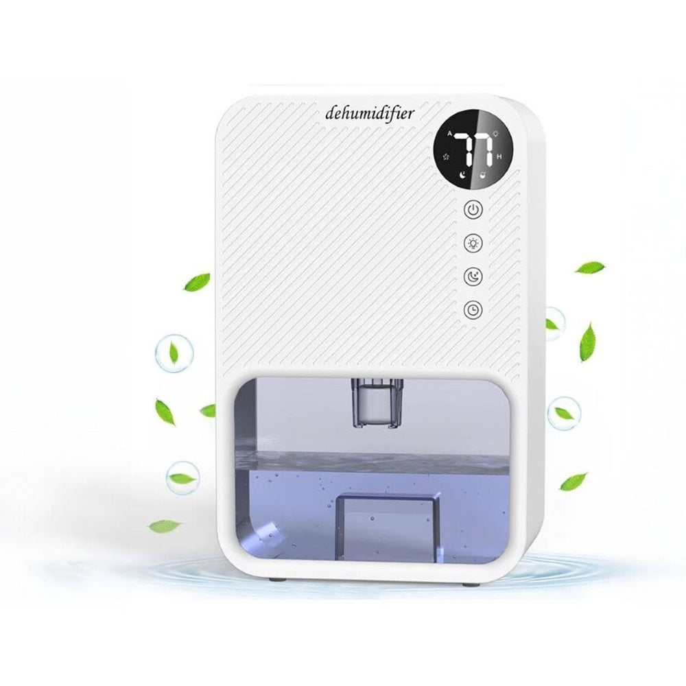 Portable dehumidifier 1100ml with white finish