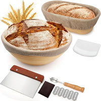 Thumbnail for Bread Proofing Basket Set, Banneton Bowl