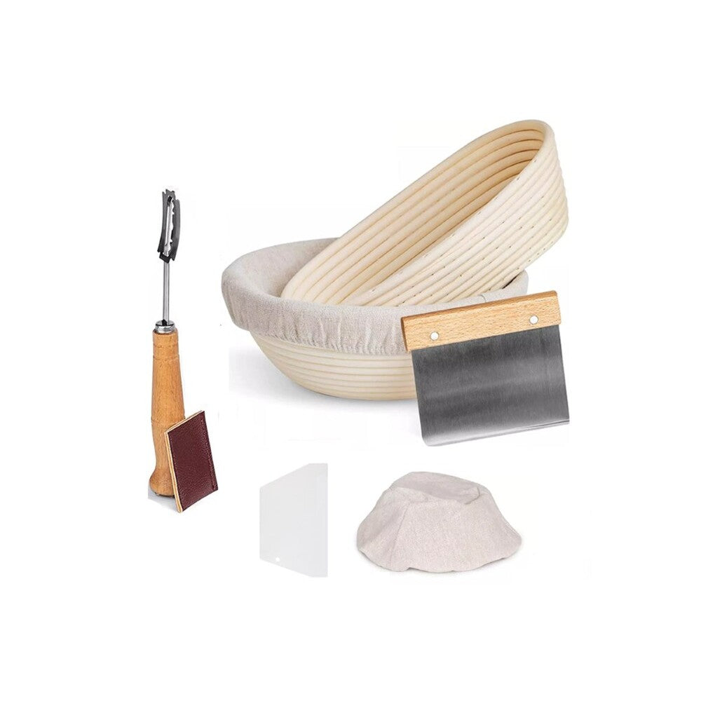 Bread proofing set ready for use