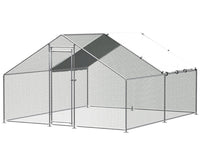 Thumbnail for Chicken coop with secure enclosure and gate