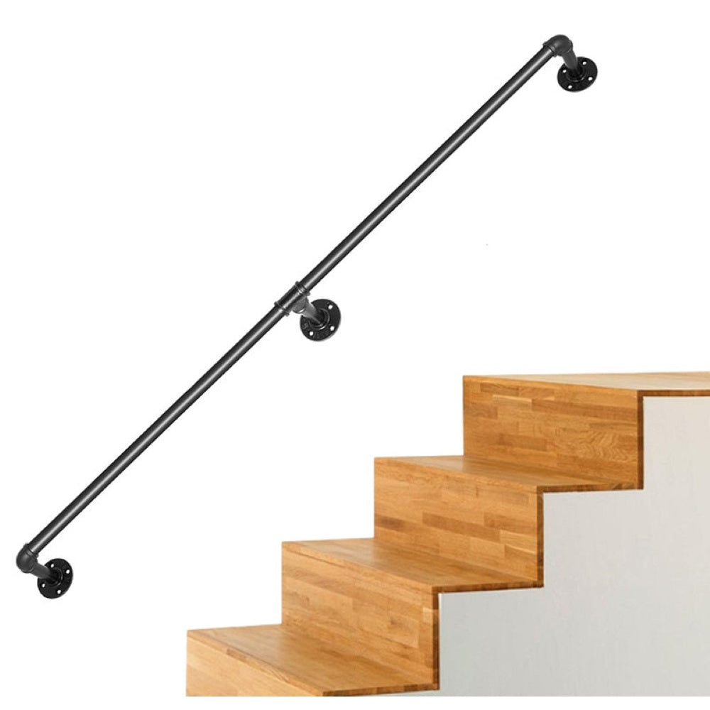 Handrail used as bar counter foot rail