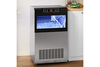 Thumbnail for Ice cube maker ice storage compartment open