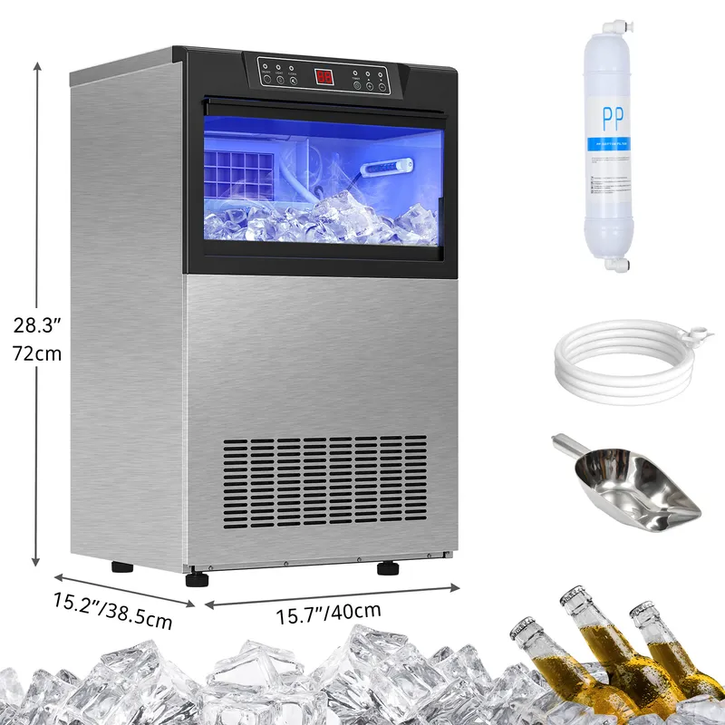 Home Commercial Bullet Ice Cube Maker