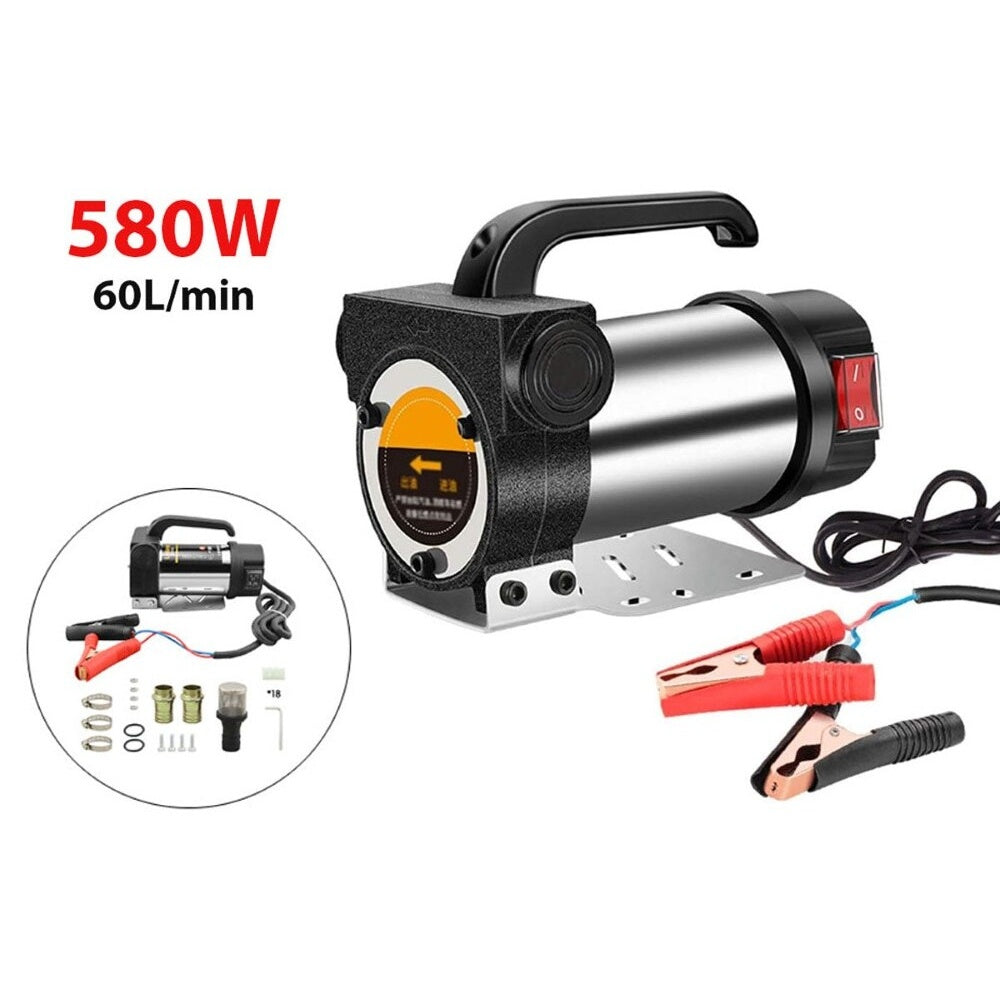 12V diesel transfer pump with copper motor