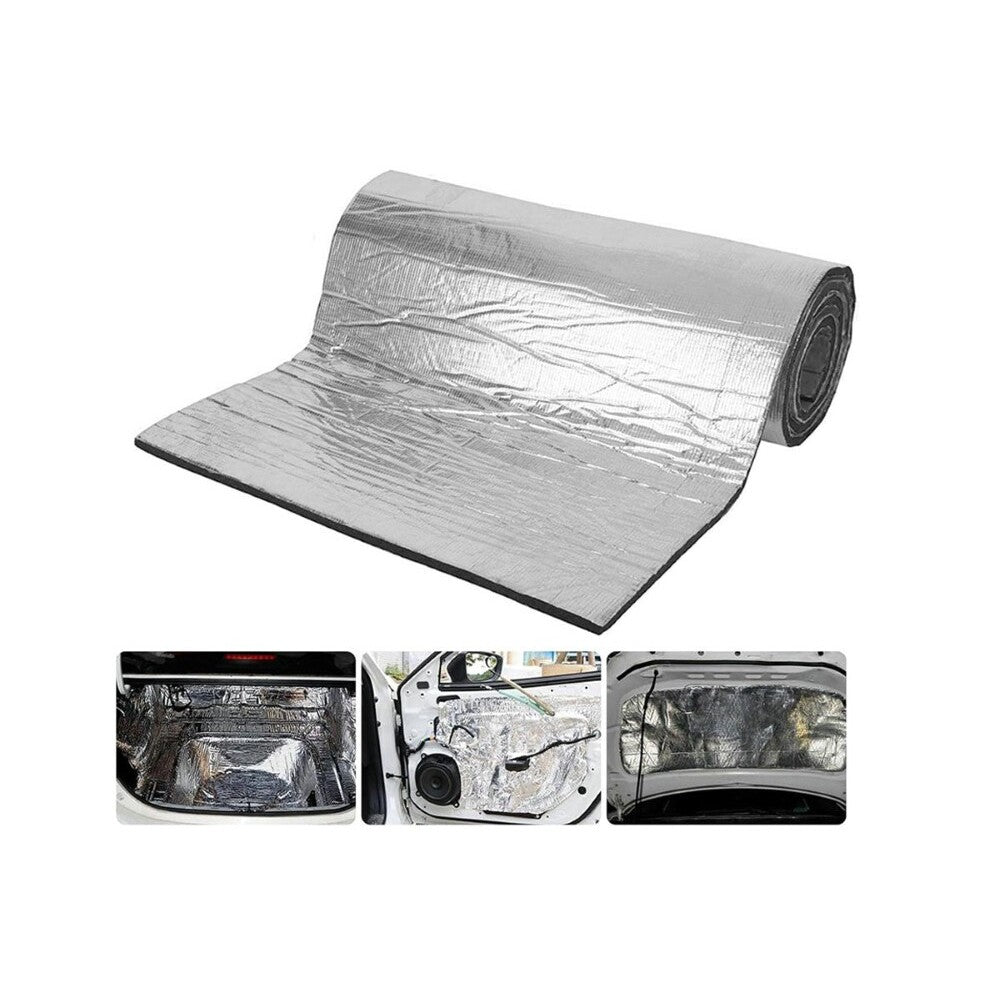 Car heat insulation mat with aluminium foil