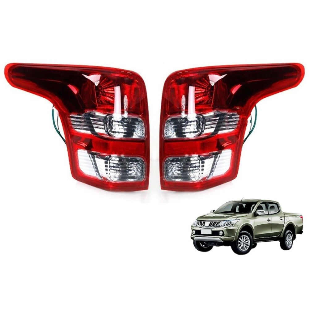 Replacement Mitsubishi L200 Triton tail lights left and right pair