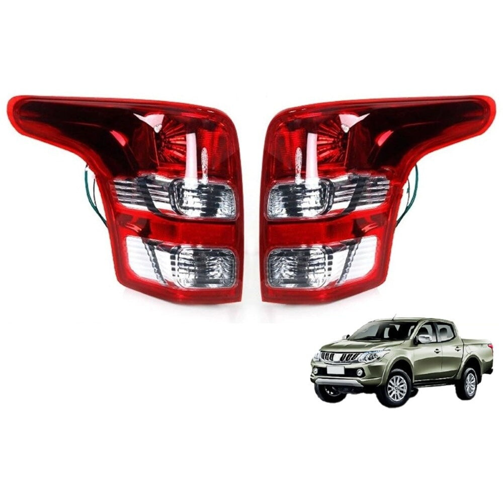 Mitsubishi L200 tail lights packaging with both units