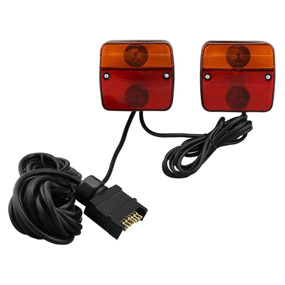 Trailer Light 12V Magnetic Safety Light Indicator Tail lights