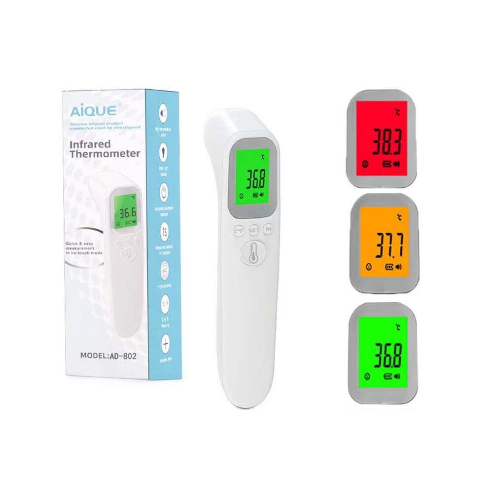 Thermometer powered by 2 AAA batteries