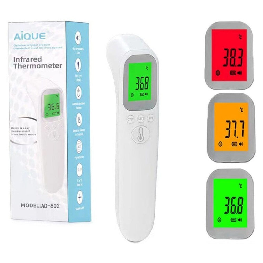 Thermometer powered by 2 AAA batteries
