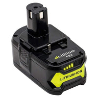 Thumbnail for Ryobi 18V 6Ah replacement battery front view