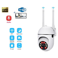 Thumbnail for Wireless security camera with white casing