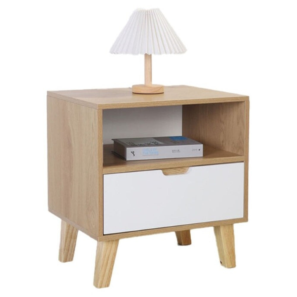 Bedside table packaged ready for delivery