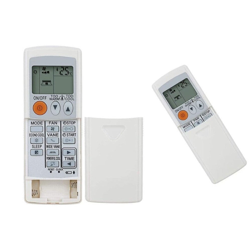 Mitsubishi heat pump remote replacement front view