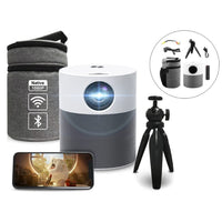 Thumbnail for Mini LED projector front view showing lens and controls