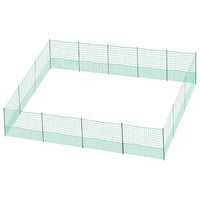 Thumbnail for 50M Chicken Fence Hen Poultry Coop Farm Runs Mesh Cage Net Habitat Safe House Pen