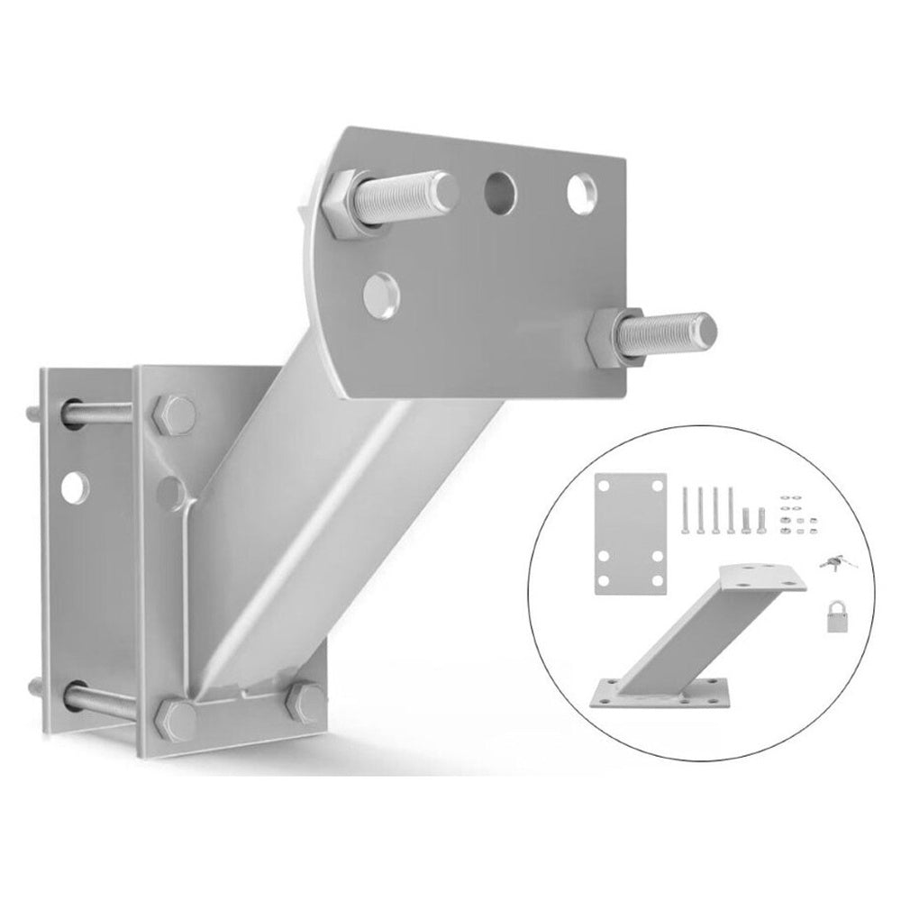 Steel trailer wheel bracket spare tyre carrier
