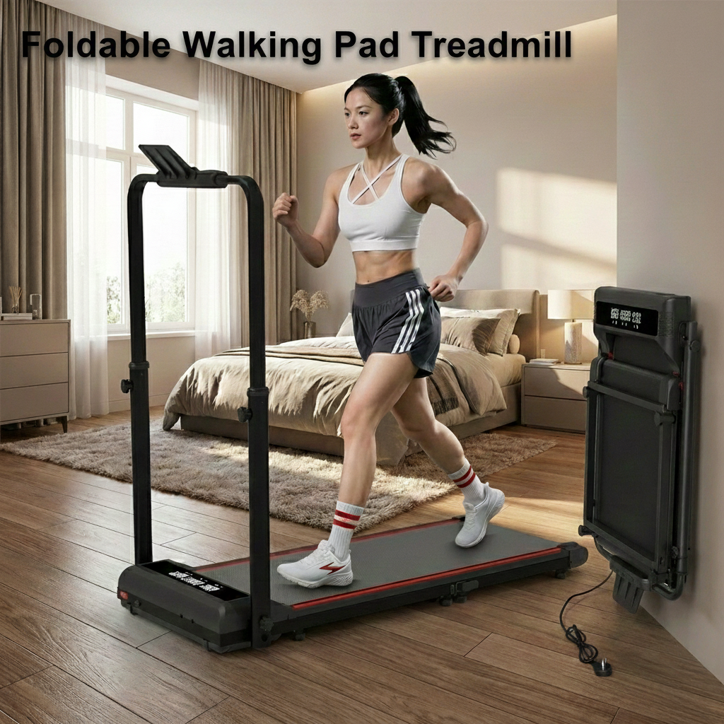 Walking Pad Treadmill Foldable Flat