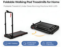 Thumbnail for Walking Pad Treadmill Foldable Flat