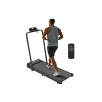 Thumbnail for Foldable treadmill home gym with remote control